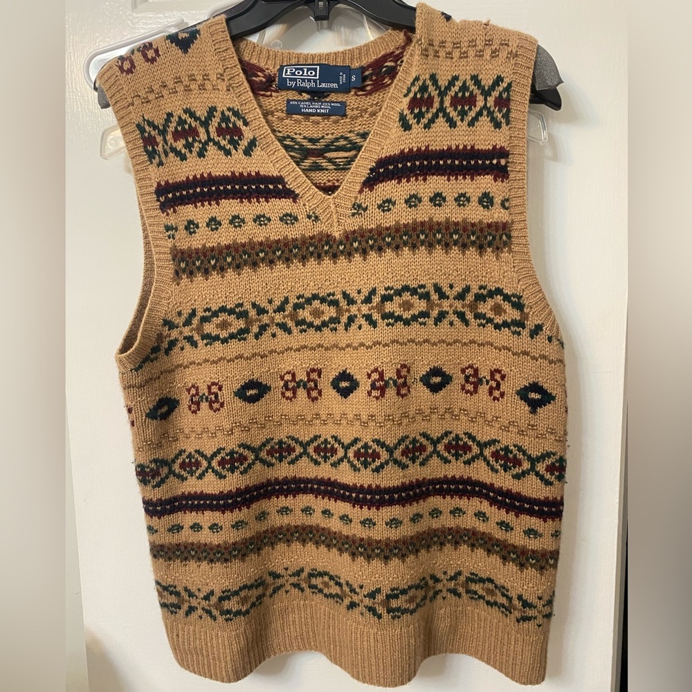 Detailed Ralph Lauren Sweater Vest.